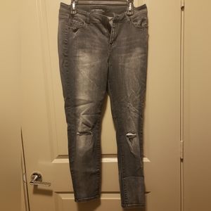 Black wash jeans
